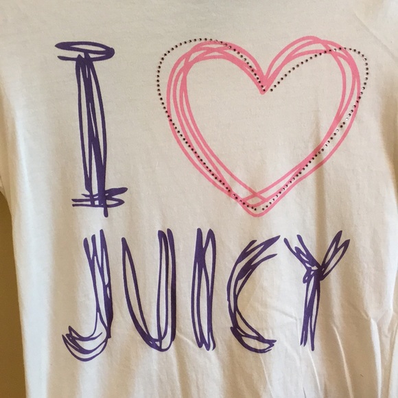 Brand new Juicy Couture pink purple t-shirt - Picture 2 of 5